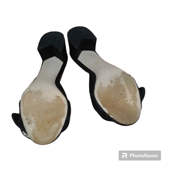 MIU MIU CALZATURE DONNA PRADA 39 CRYSTAL SATIN SANDALS - Picture 5 of 10